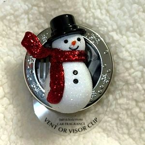🔥SNOWMAN CAR VENT/VISOR CLIP